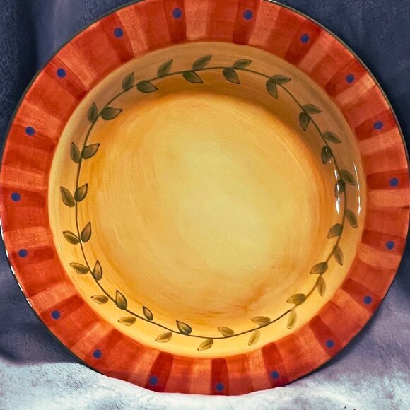 Pfaltzgraff Napoli Hand Painted Dinner Plates (Set of 4) – Minor Chips - Picture 1 of 5